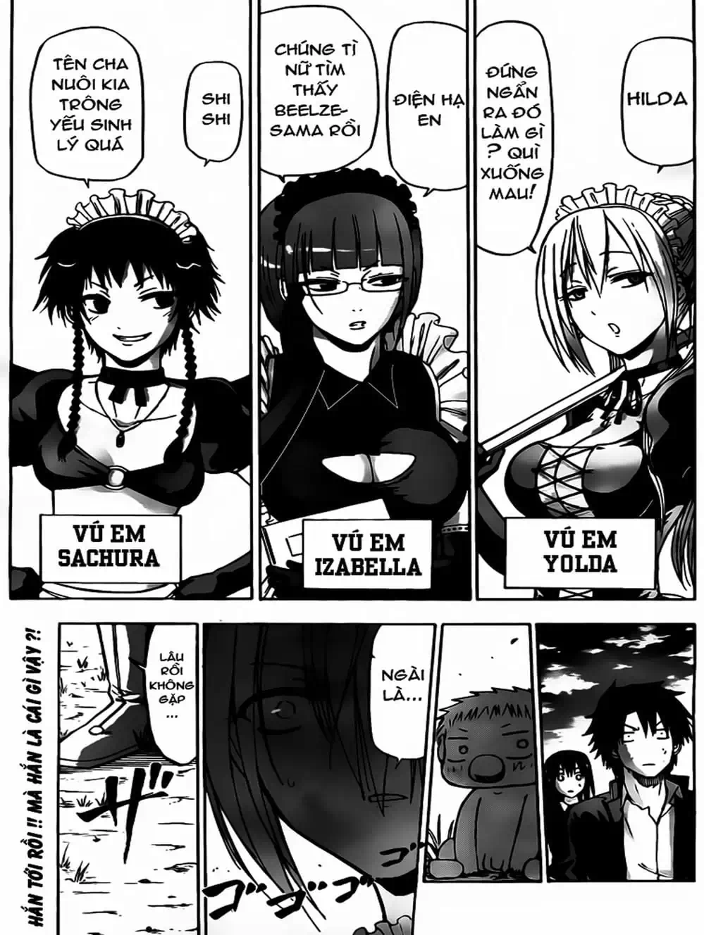 Truyện Tranh Vua Quỷ Beelzebub trang 6