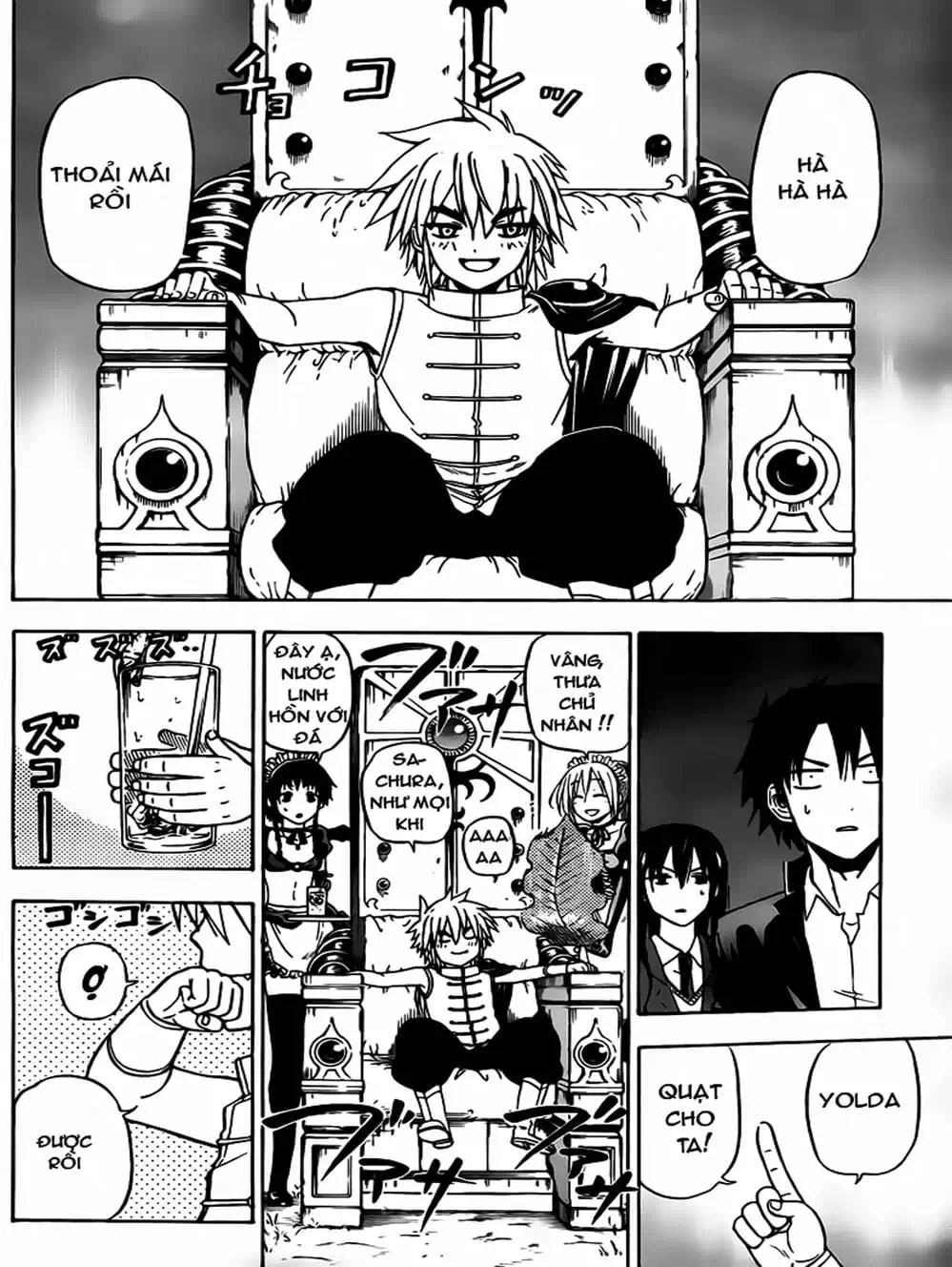 Truyện Tranh Vua Quỷ Beelzebub trang 6