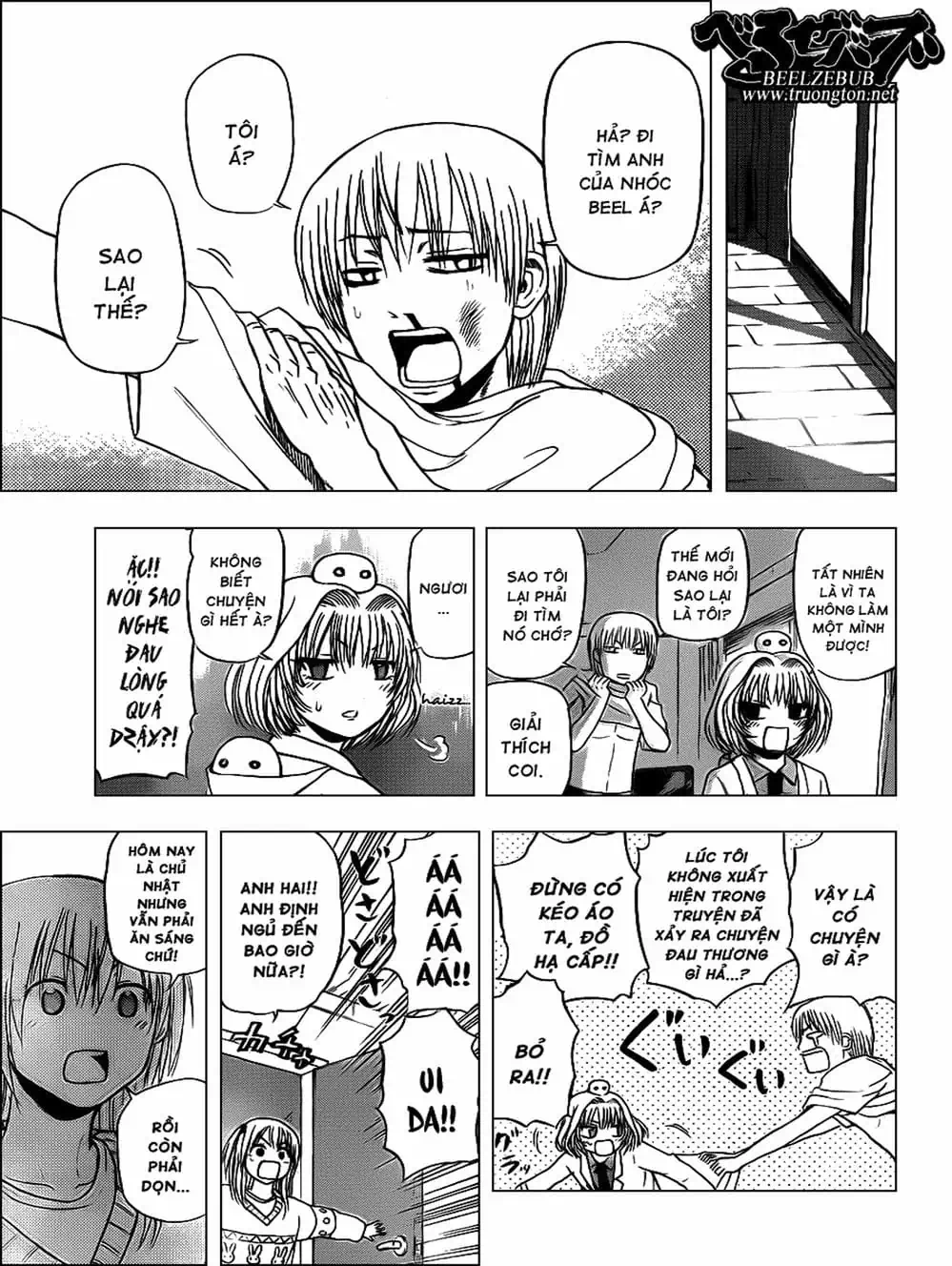 Truyện Tranh Vua Quỷ Beelzebub trang 6