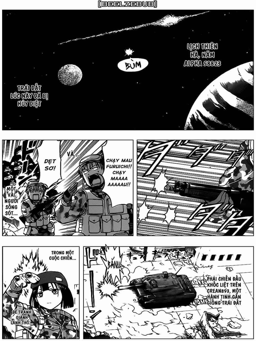 Truyện Tranh Vua Quỷ Beelzebub trang 6