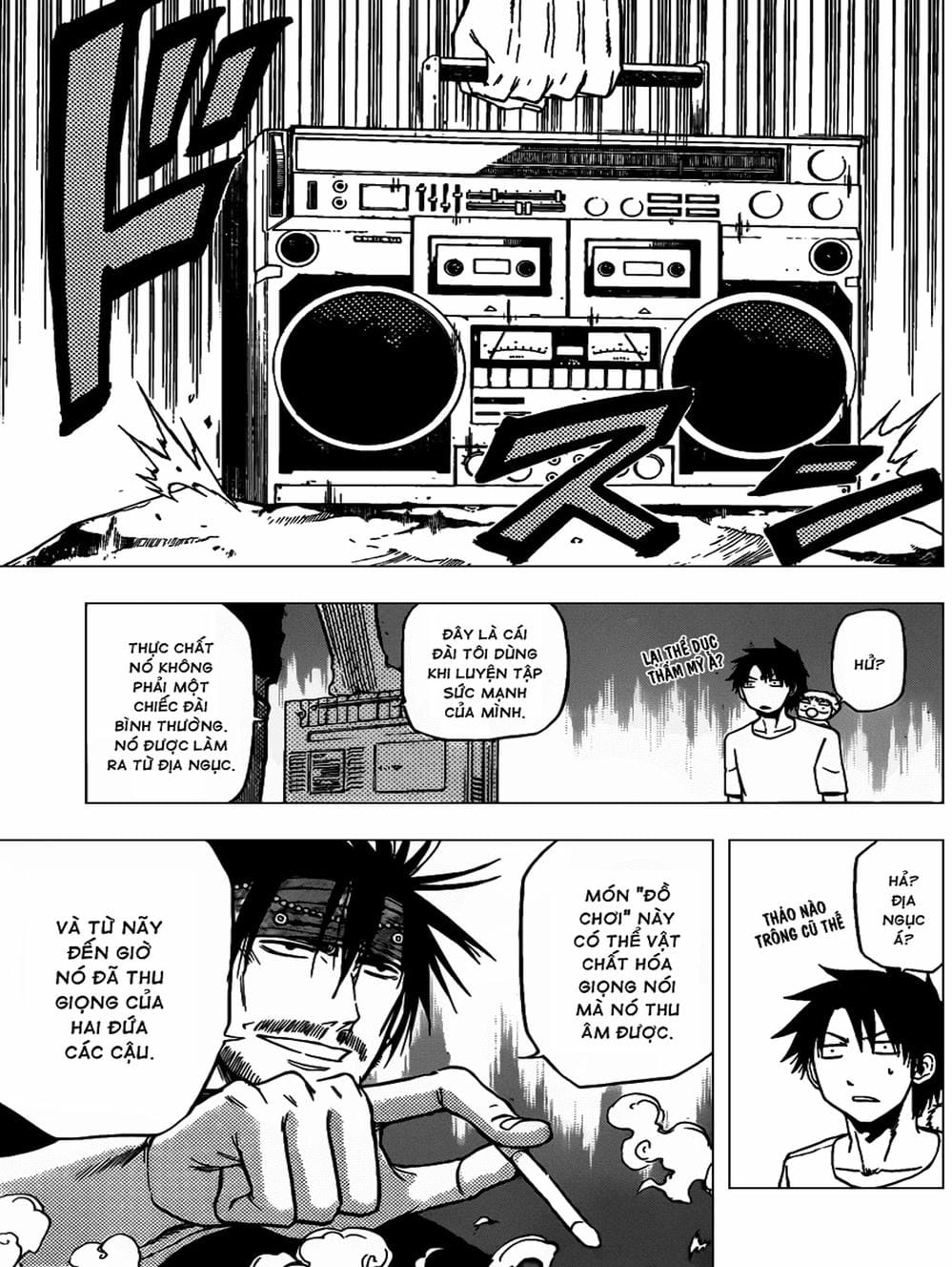 Truyện Tranh Vua Quỷ Beelzebub trang 6