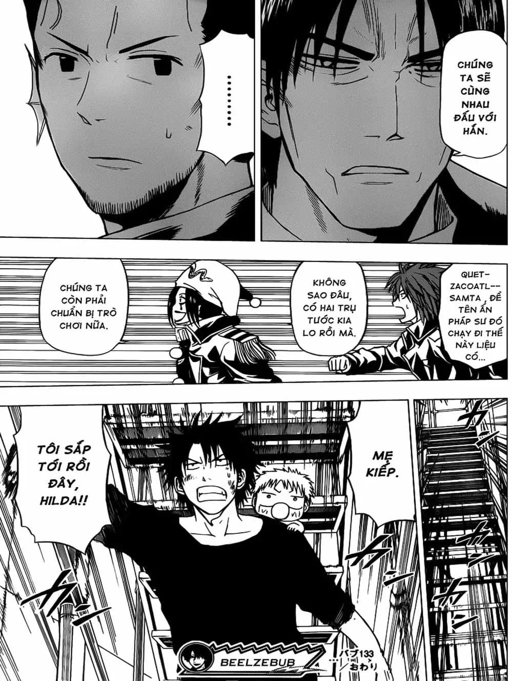 Truyện Tranh Vua Quỷ Beelzebub trang 6