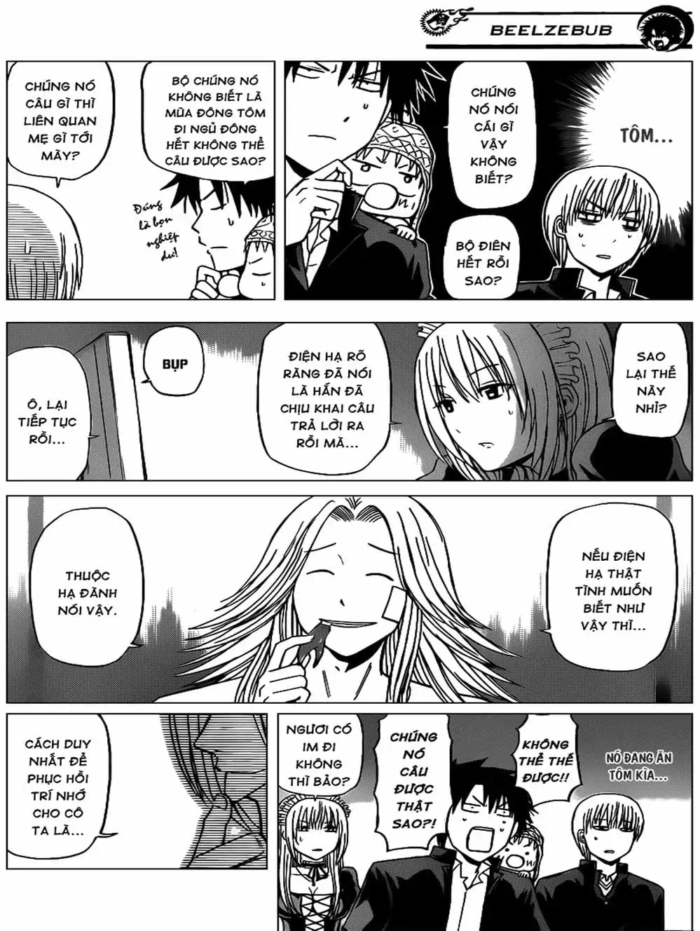 Truyện Tranh Vua Quỷ Beelzebub trang 6