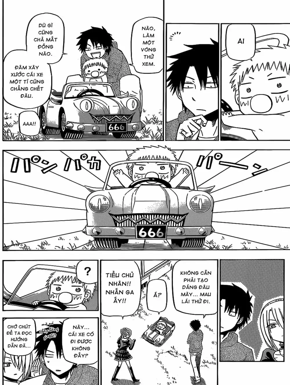 Truyện Tranh Vua Quỷ Beelzebub trang 6