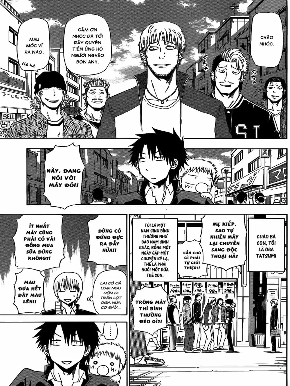 Truyện Tranh Vua Quỷ Beelzebub trang 6