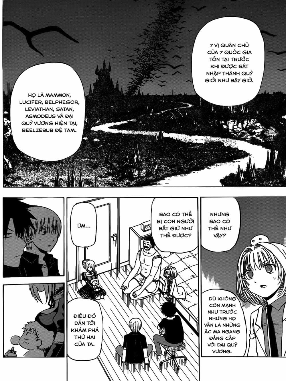 Truyện Tranh Vua Quỷ Beelzebub trang 6