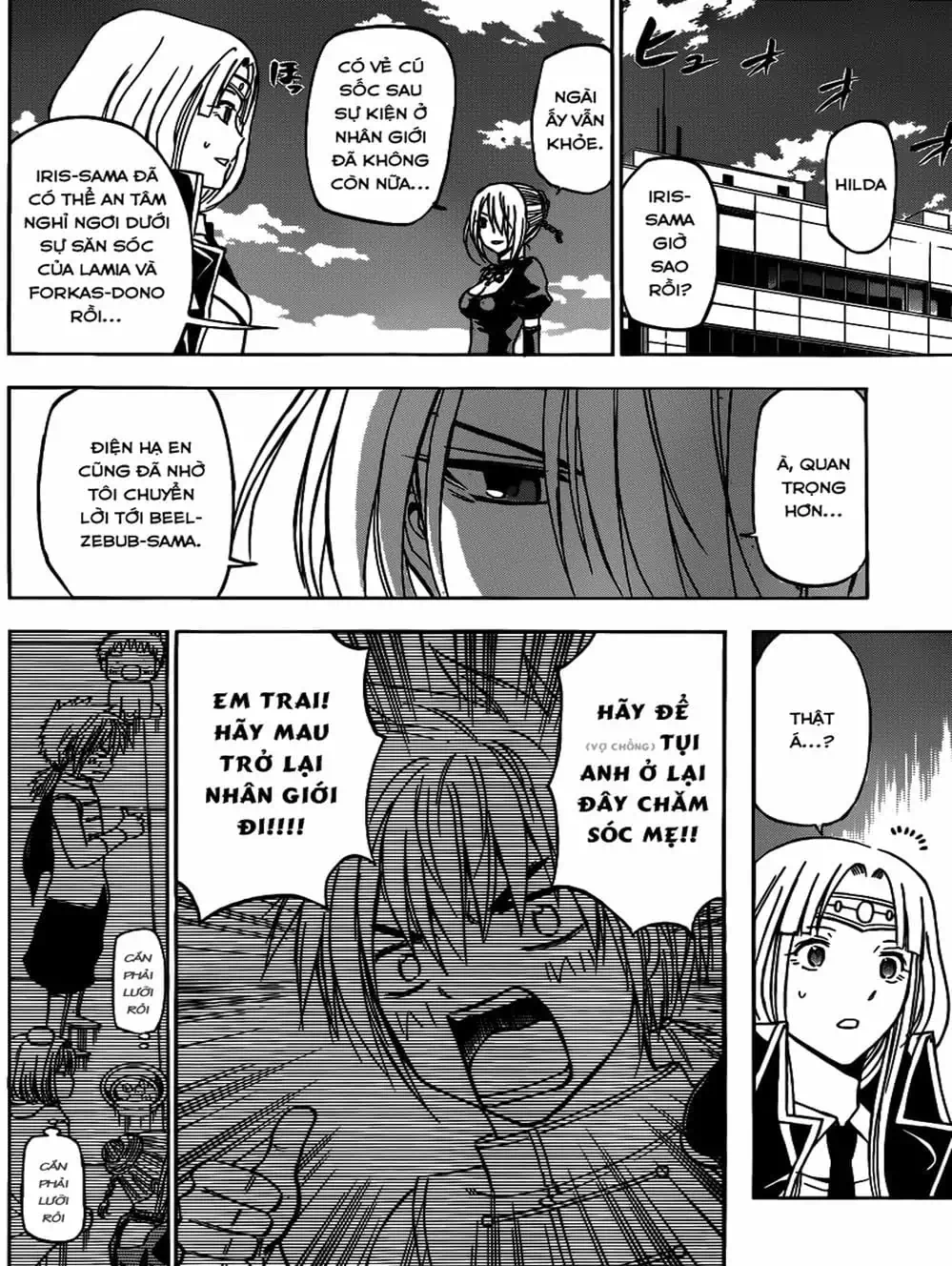 Truyện Tranh Vua Quỷ Beelzebub trang 6