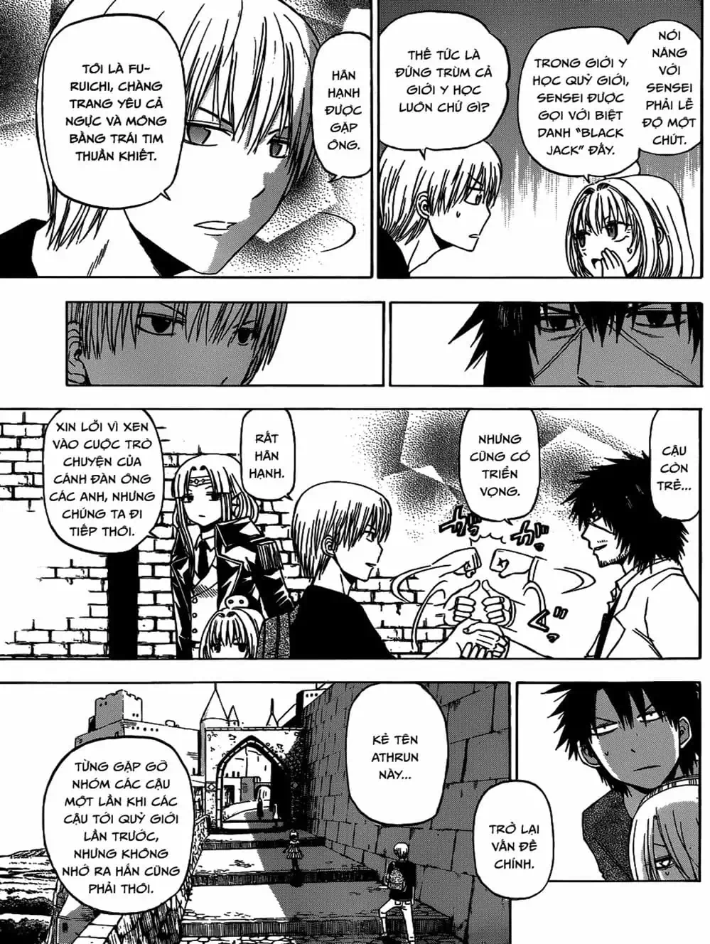 Truyện Tranh Vua Quỷ Beelzebub trang 6