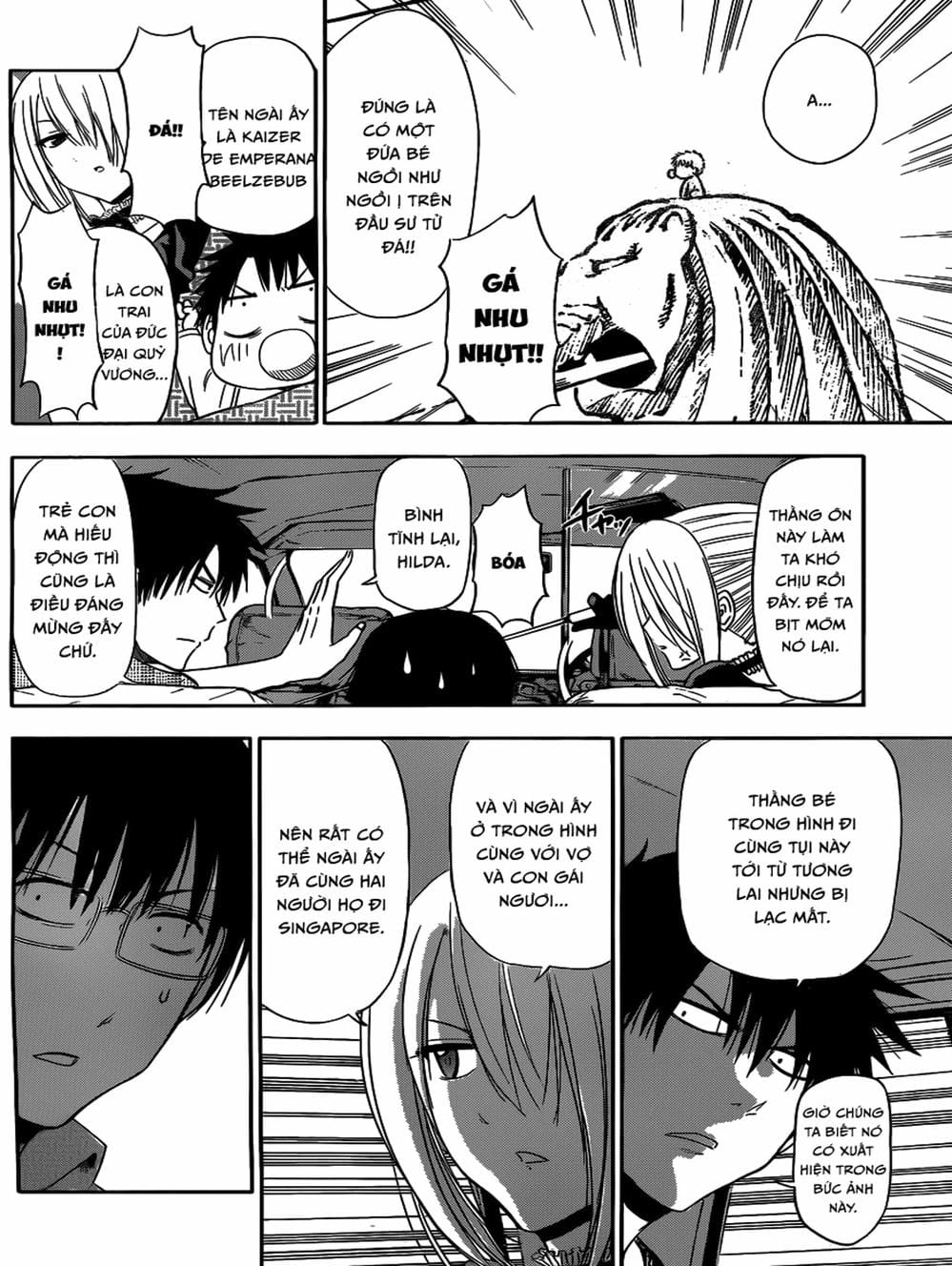 Truyện Tranh Vua Quỷ Beelzebub trang 6