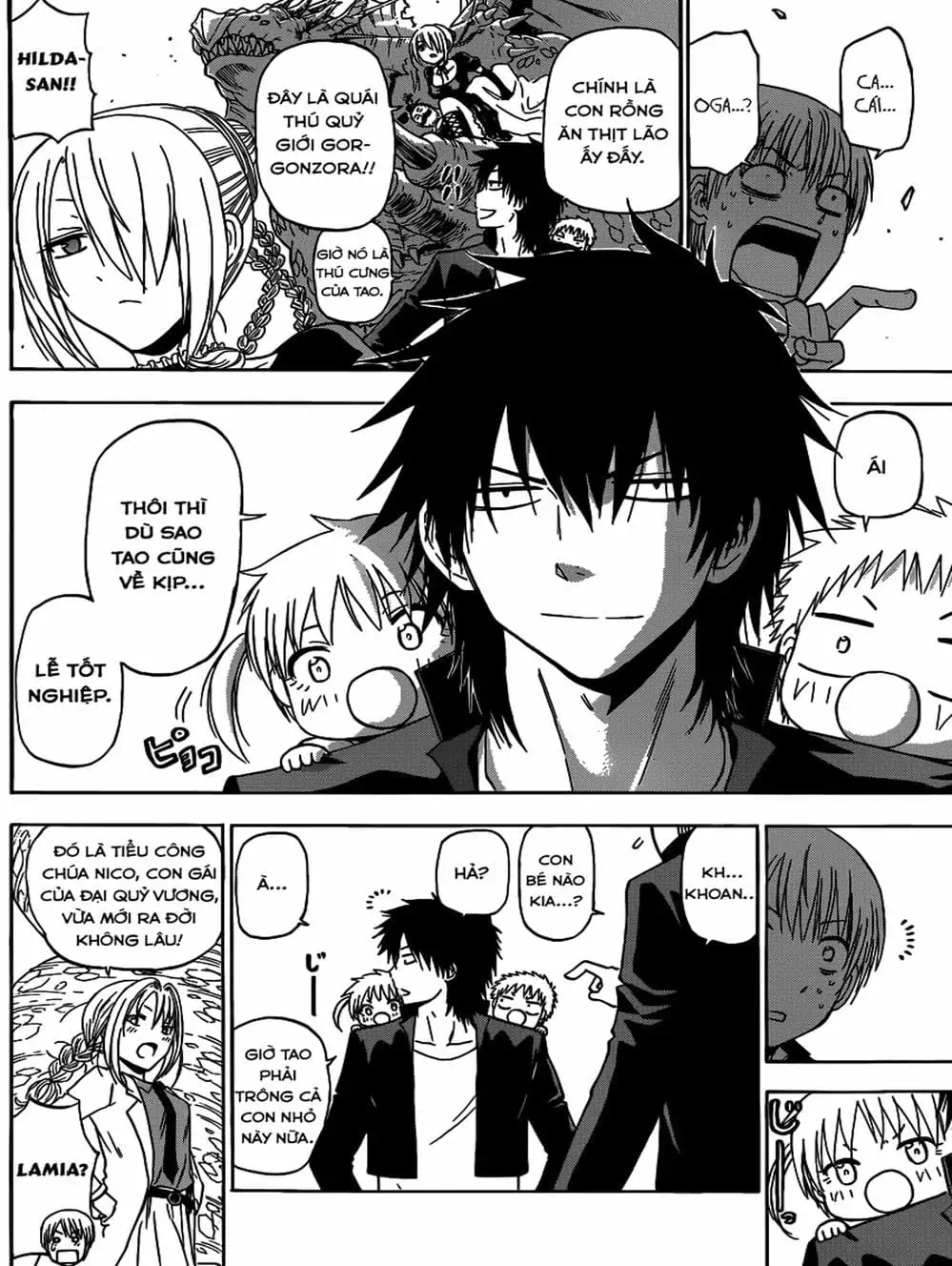 Truyện Tranh Vua Quỷ Beelzebub trang 6