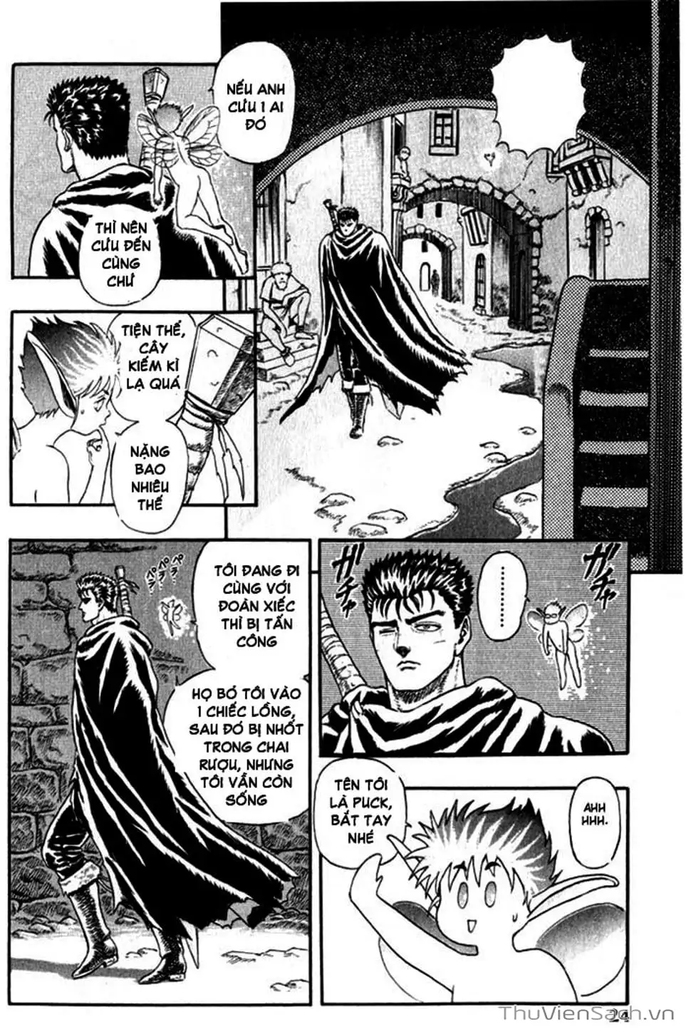 Truyện Tranh Kiếm Sĩ Đen - Berserk trang 9