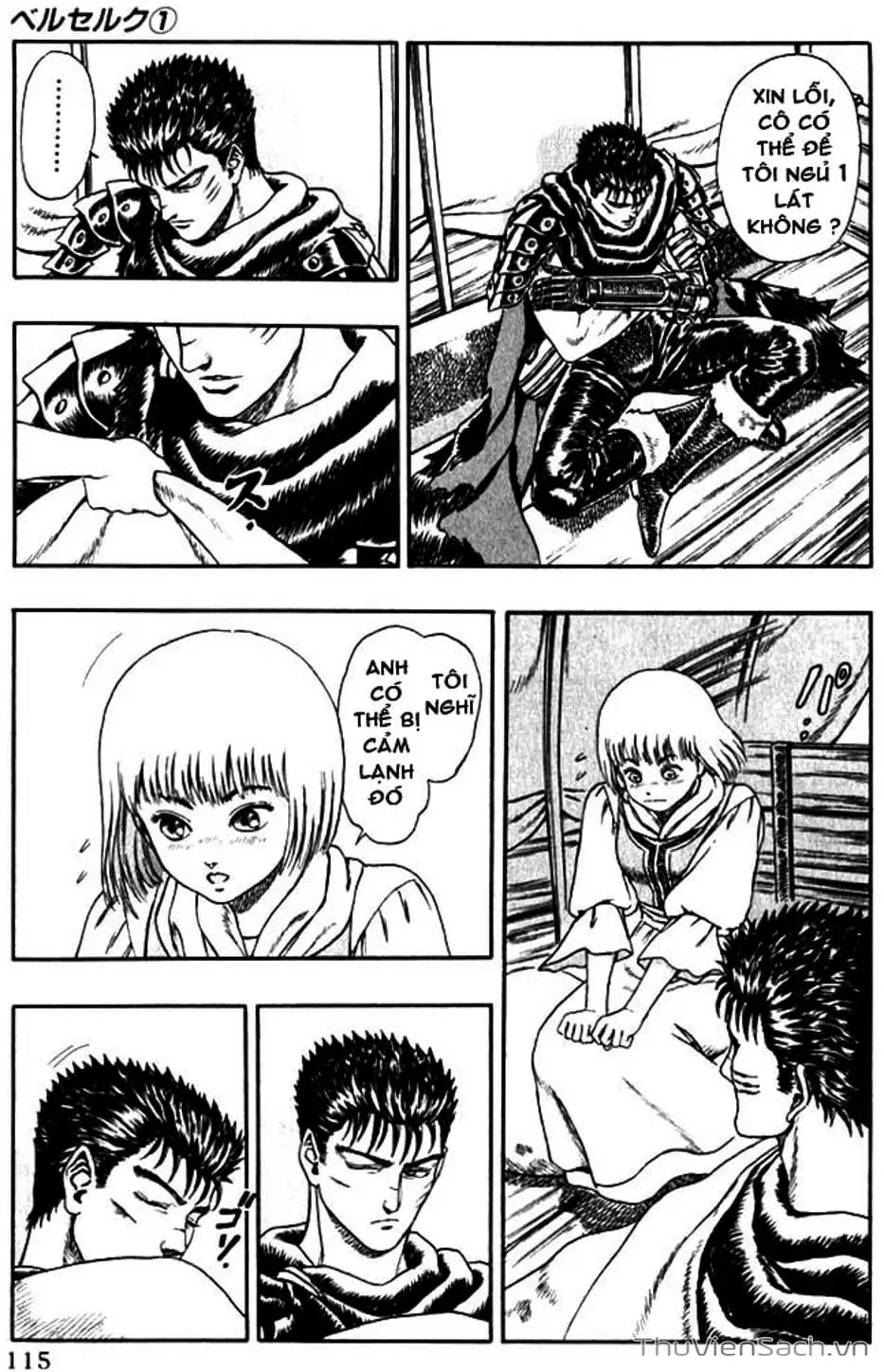 Truyện Tranh Kiếm Sĩ Đen - Berserk trang 9