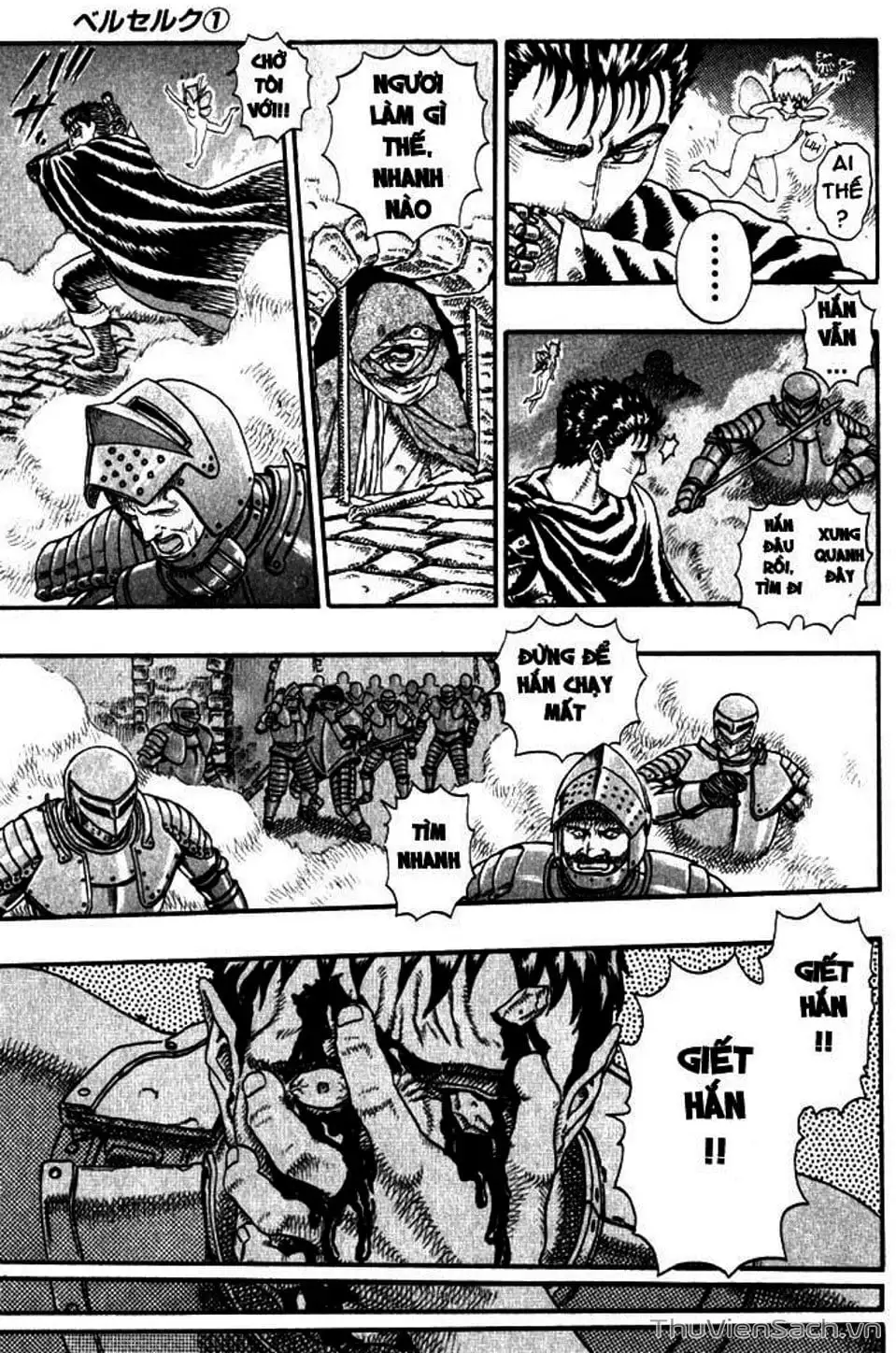 Truyện Tranh Kiếm Sĩ Đen - Berserk trang 9