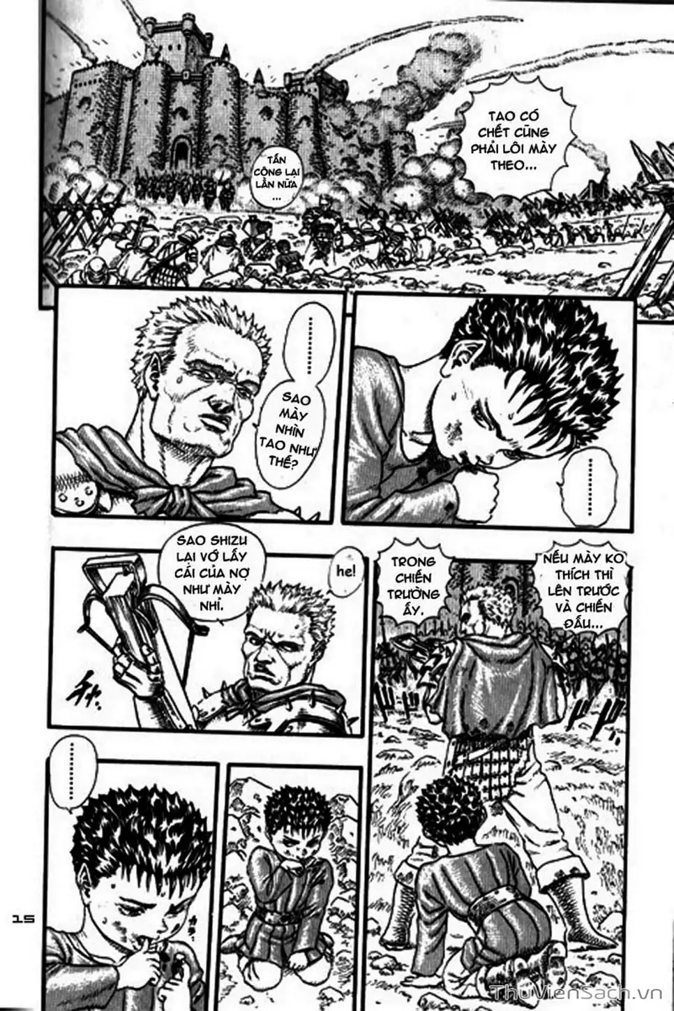 Truyện Tranh Kiếm Sĩ Đen - Berserk trang 9