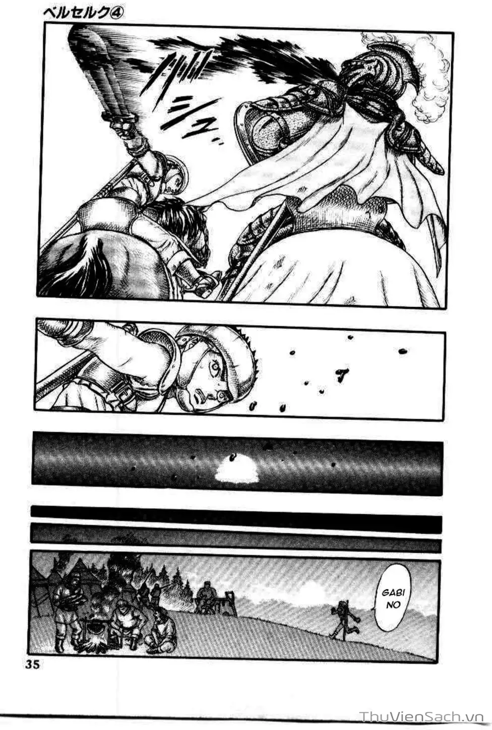 Truyện Tranh Kiếm Sĩ Đen - Berserk trang 9