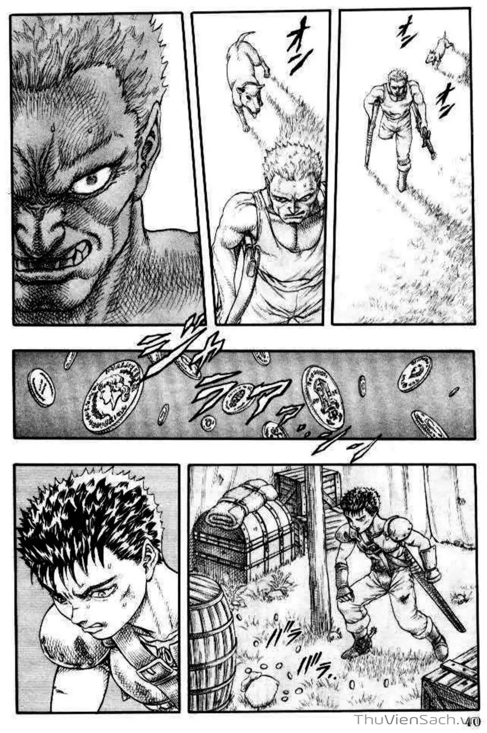 Truyện Tranh Kiếm Sĩ Đen - Berserk trang 9