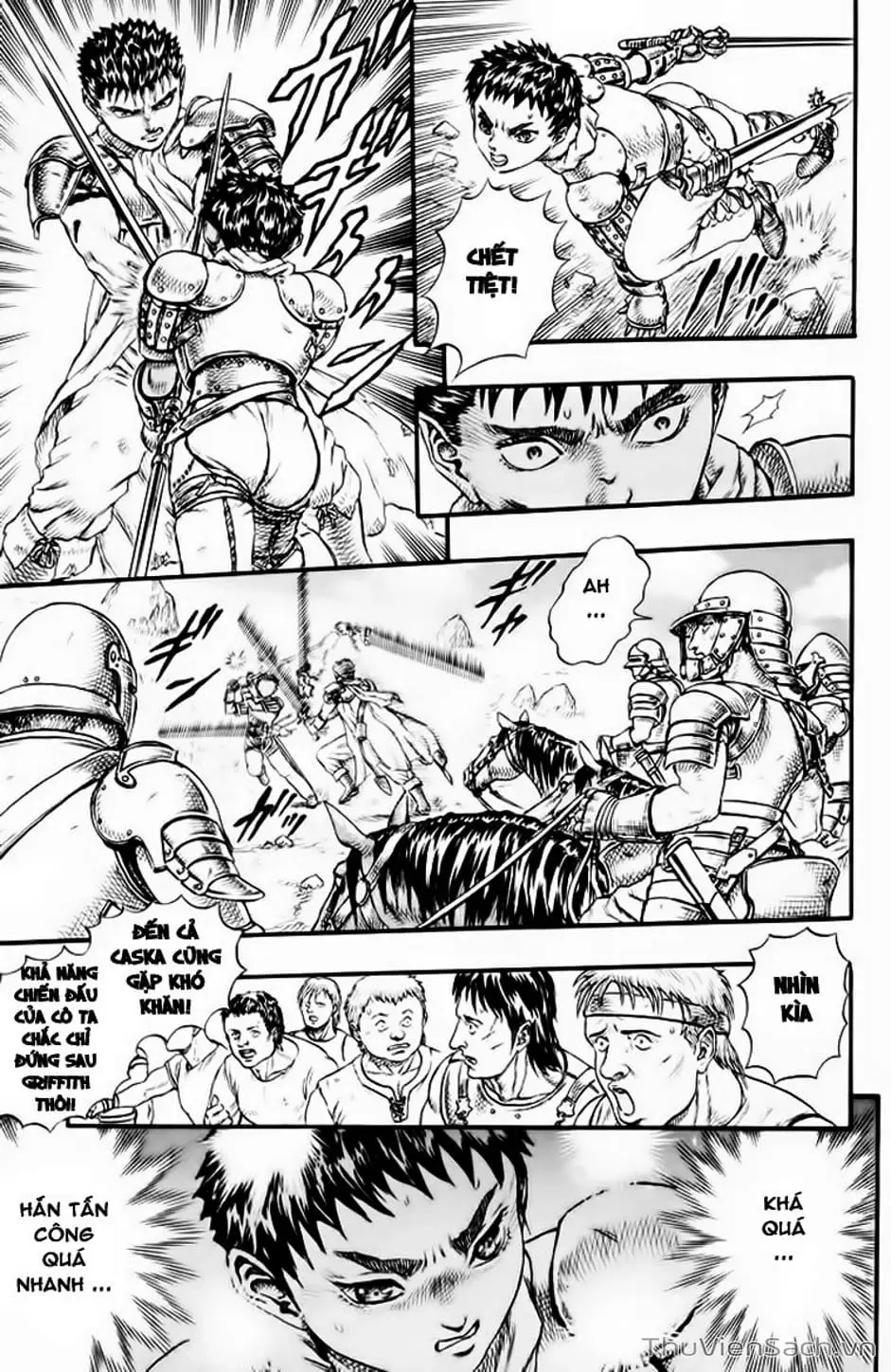 Truyện Tranh Kiếm Sĩ Đen - Berserk trang 9