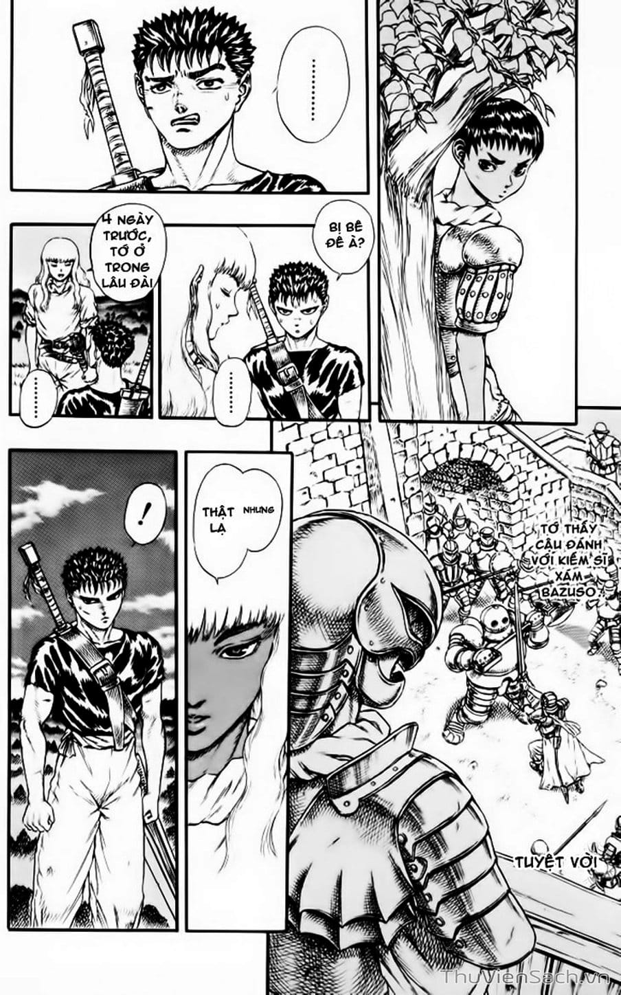 Truyện Tranh Kiếm Sĩ Đen - Berserk trang 9