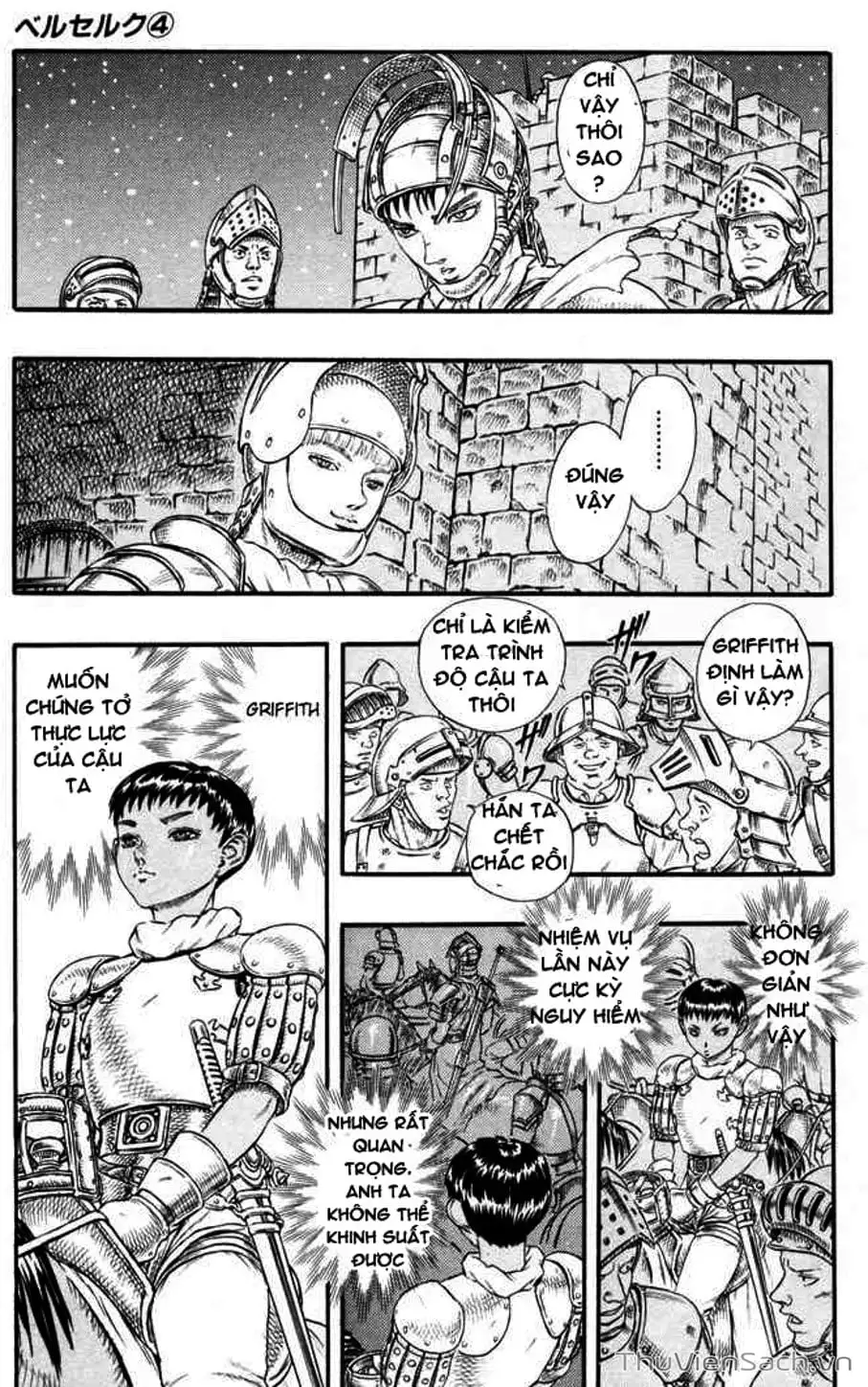 Truyện Tranh Kiếm Sĩ Đen - Berserk trang 9