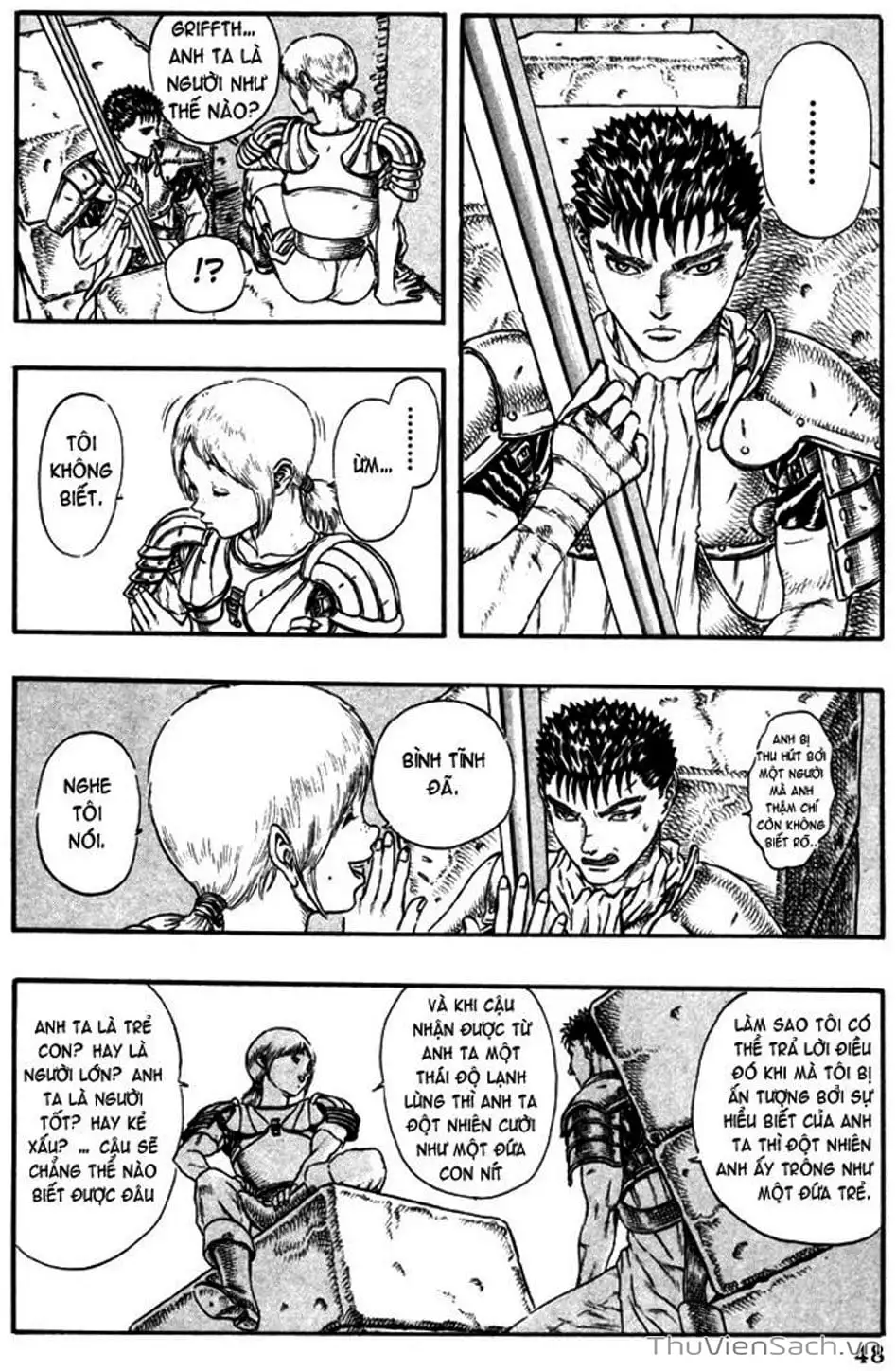 Truyện Tranh Kiếm Sĩ Đen - Berserk trang 9