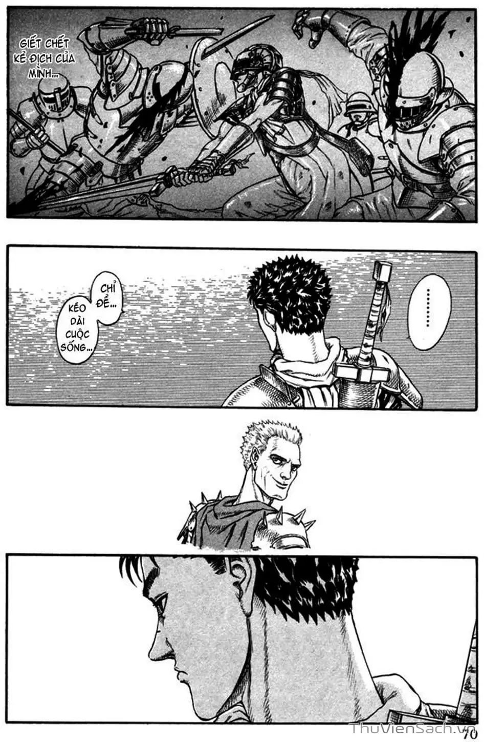 Truyện Tranh Kiếm Sĩ Đen - Berserk trang 9