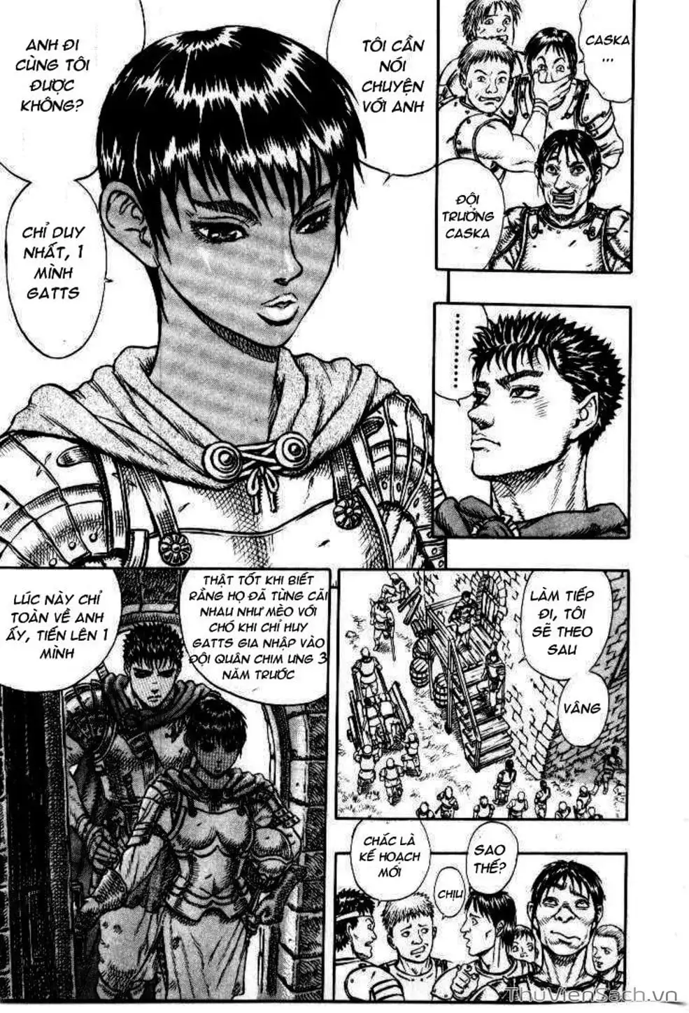 Truyện Tranh Kiếm Sĩ Đen - Berserk trang 9