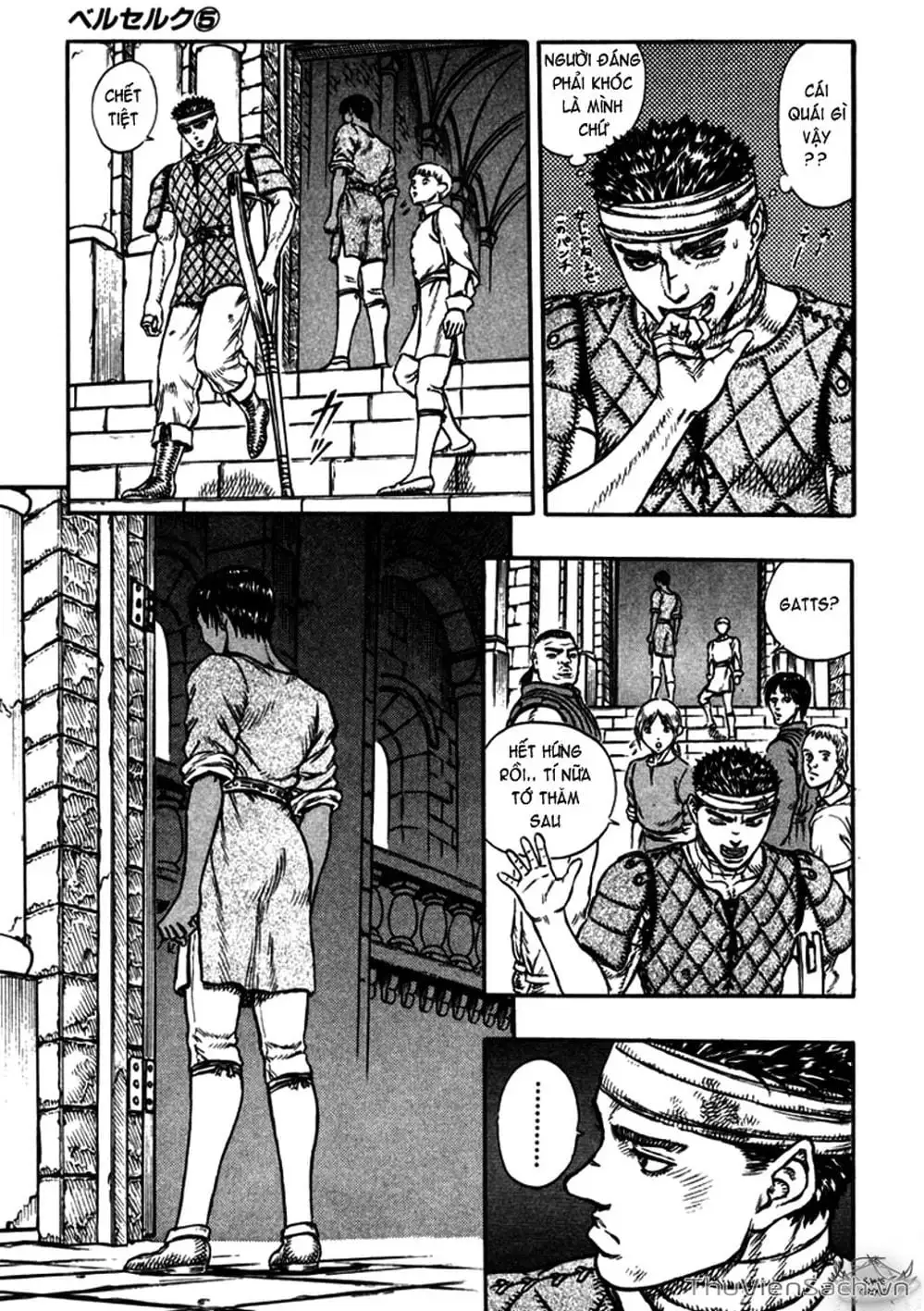 Truyện Tranh Kiếm Sĩ Đen - Berserk trang 9