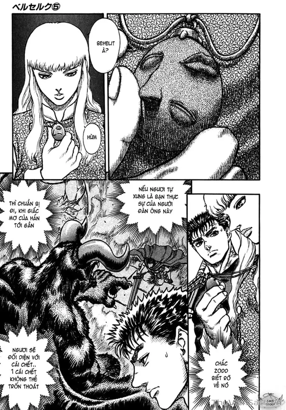 Truyện Tranh Kiếm Sĩ Đen - Berserk trang 9