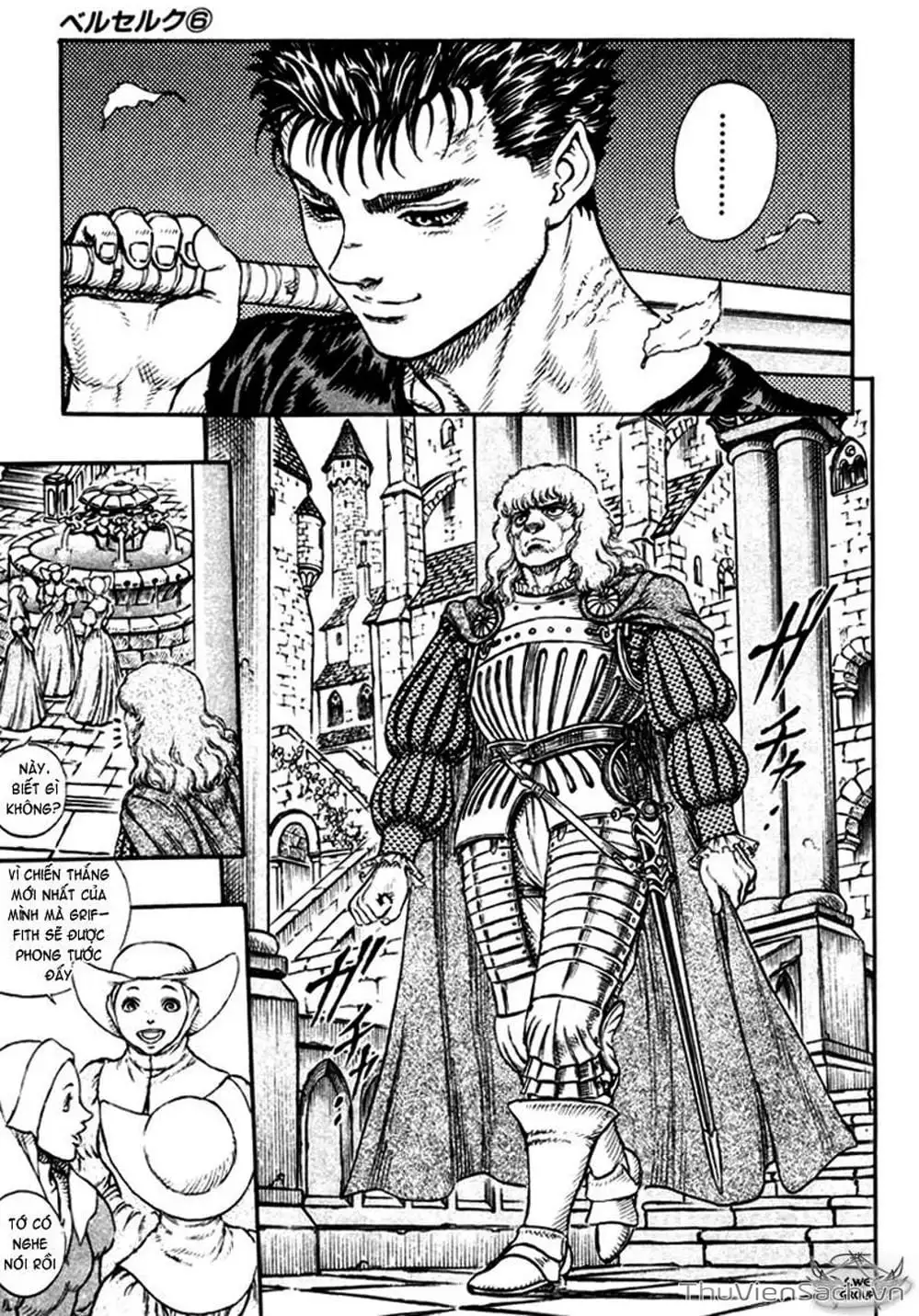 Truyện Tranh Kiếm Sĩ Đen - Berserk trang 9