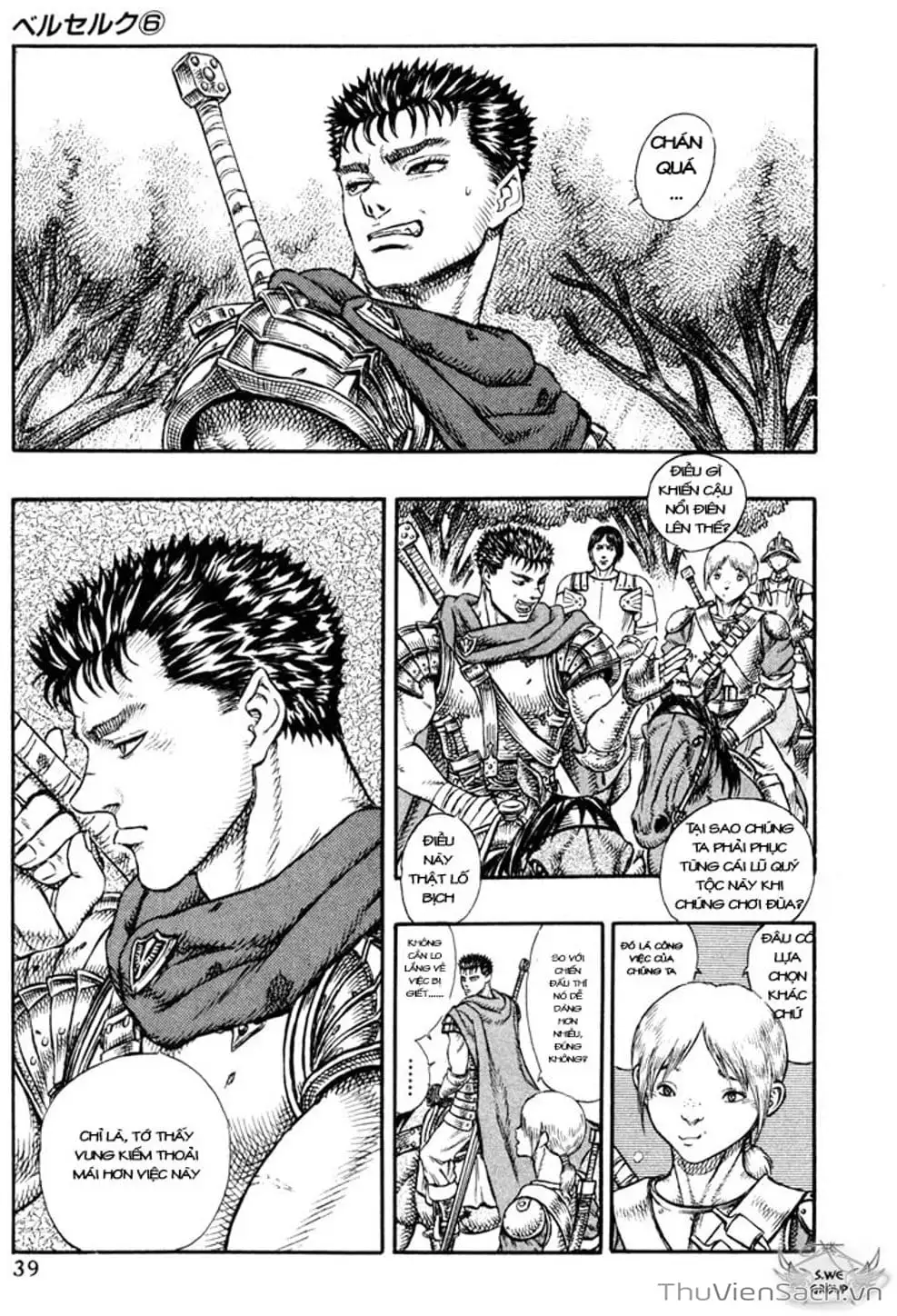Truyện Tranh Kiếm Sĩ Đen - Berserk trang 9