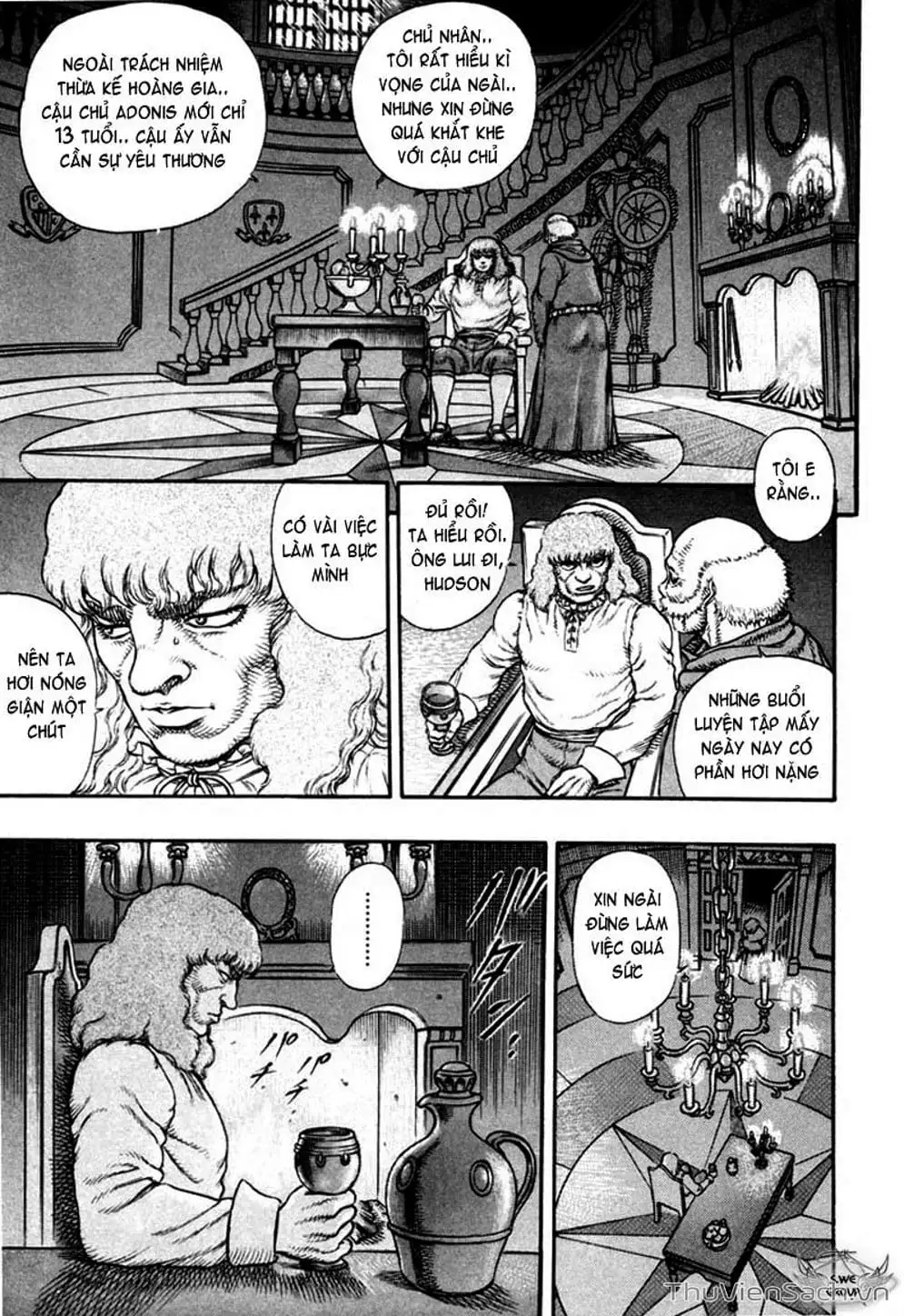Truyện Tranh Kiếm Sĩ Đen - Berserk trang 9