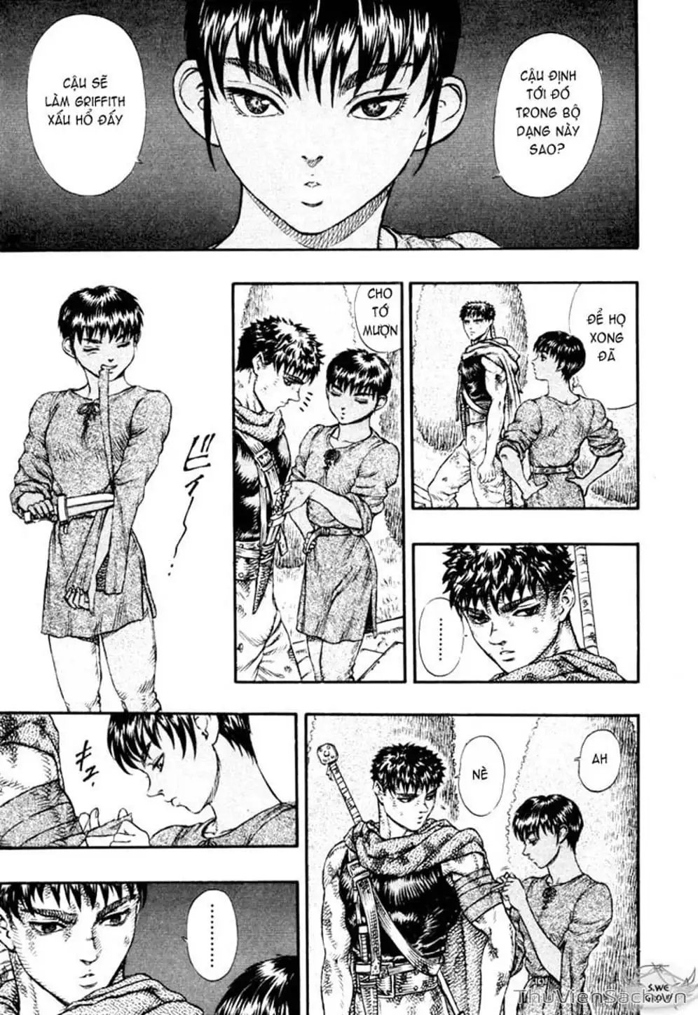 Truyện Tranh Kiếm Sĩ Đen - Berserk trang 9