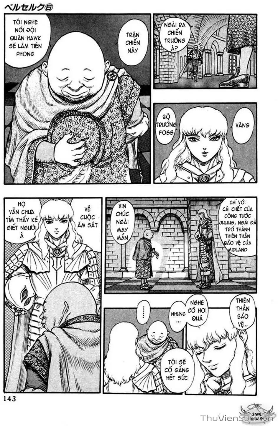 Truyện Tranh Kiếm Sĩ Đen - Berserk trang 9