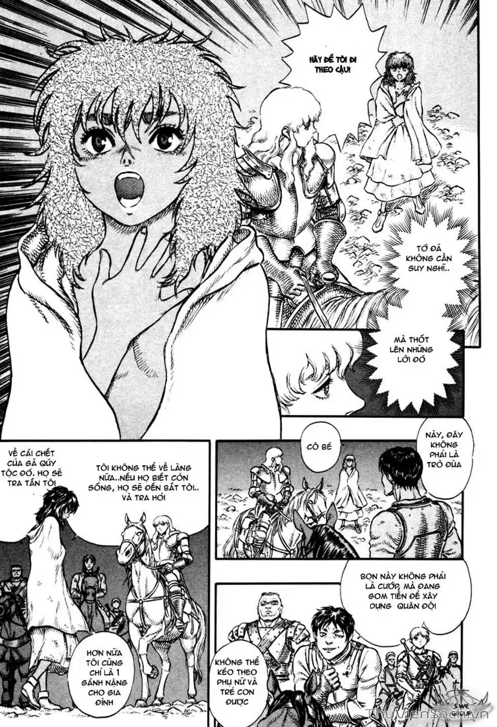 Truyện Tranh Kiếm Sĩ Đen - Berserk trang 9