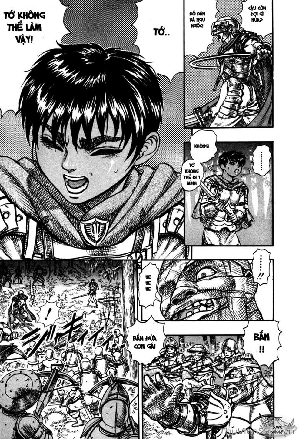 Truyện Tranh Kiếm Sĩ Đen - Berserk trang 9