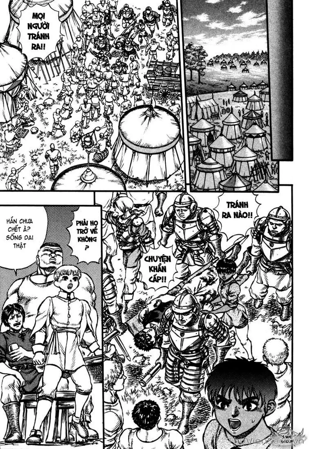 Truyện Tranh Kiếm Sĩ Đen - Berserk trang 9