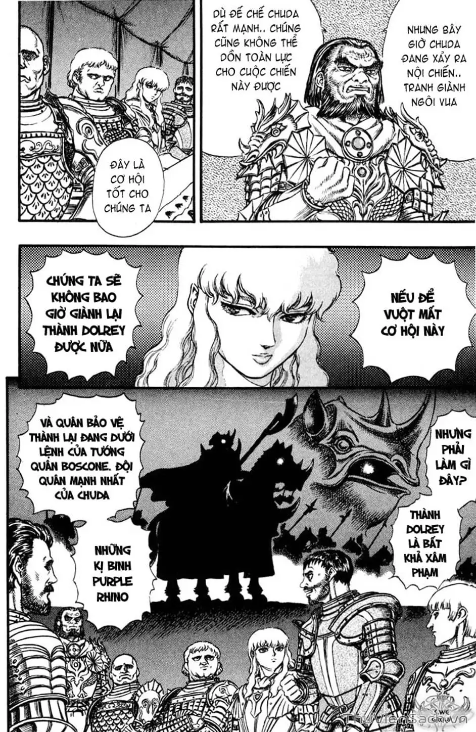 Truyện Tranh Kiếm Sĩ Đen - Berserk trang 9