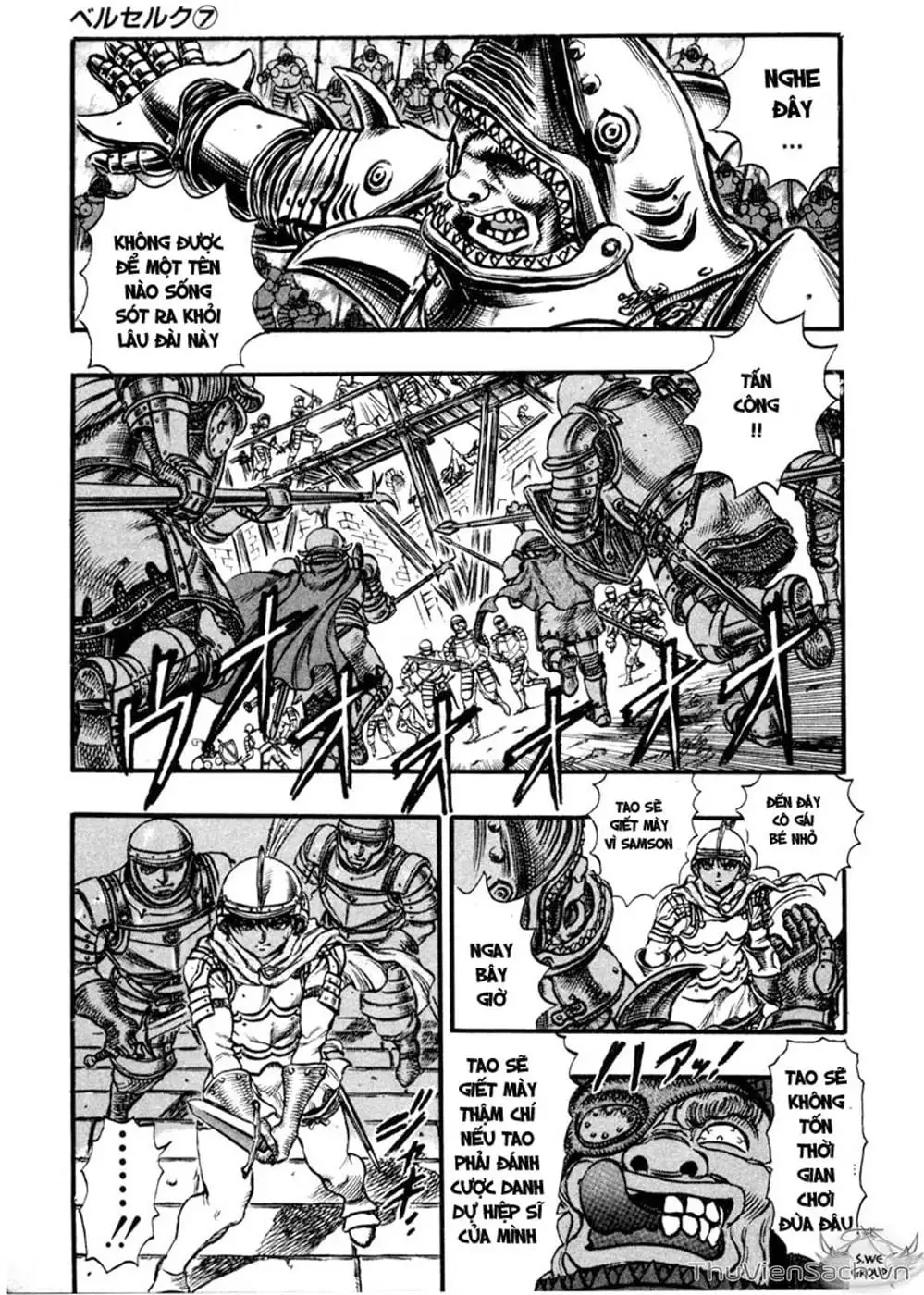 Truyện Tranh Kiếm Sĩ Đen - Berserk trang 9