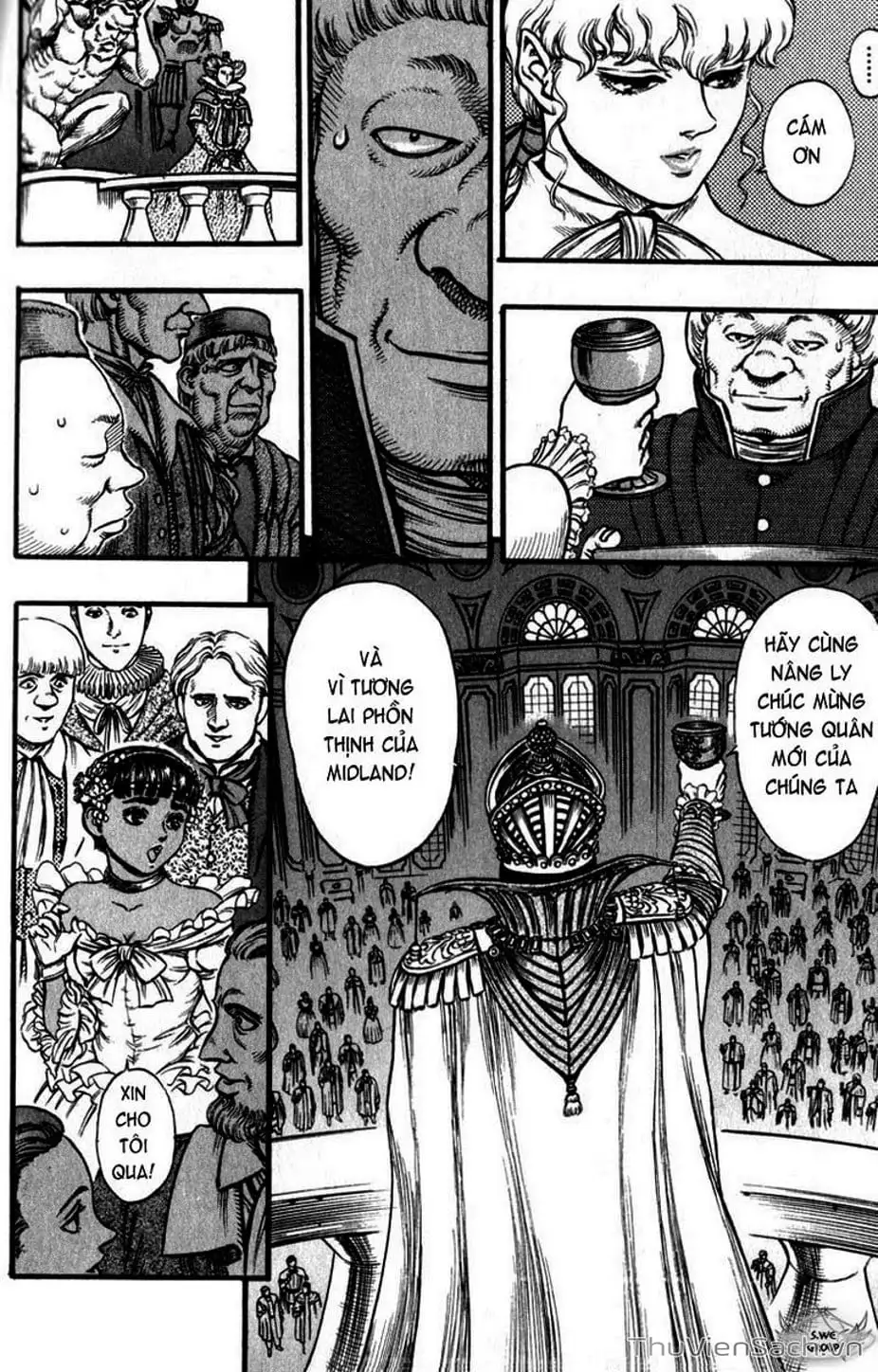 Truyện Tranh Kiếm Sĩ Đen - Berserk trang 9