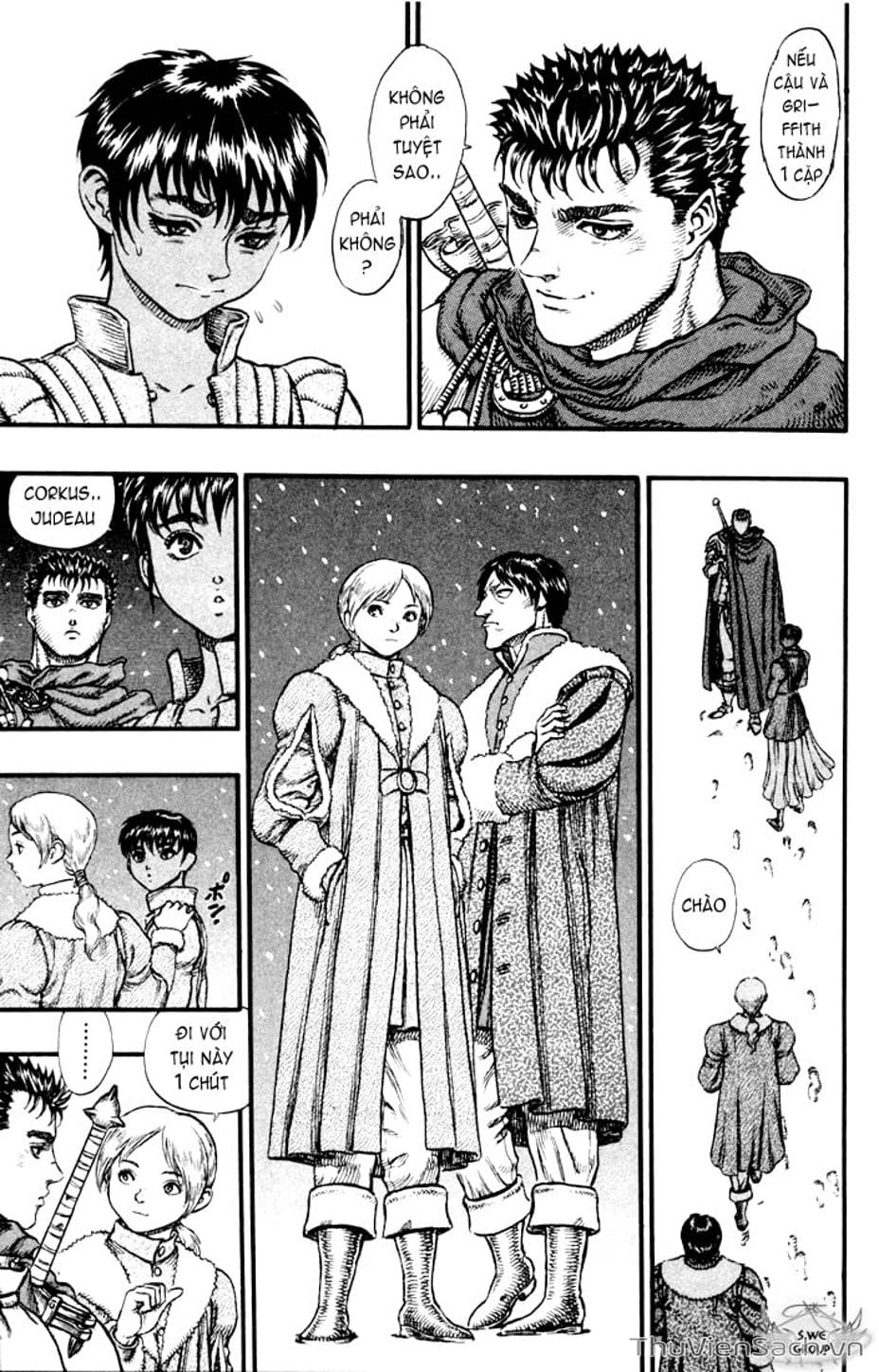 Truyện Tranh Kiếm Sĩ Đen - Berserk trang 9