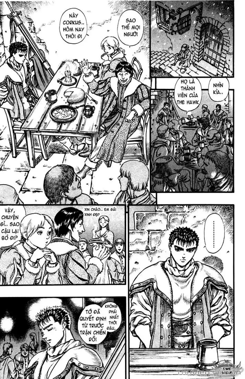 Truyện Tranh Kiếm Sĩ Đen - Berserk trang 9