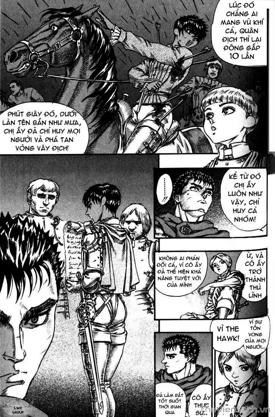 Truyện Tranh Kiếm Sĩ Đen - Berserk trang 9