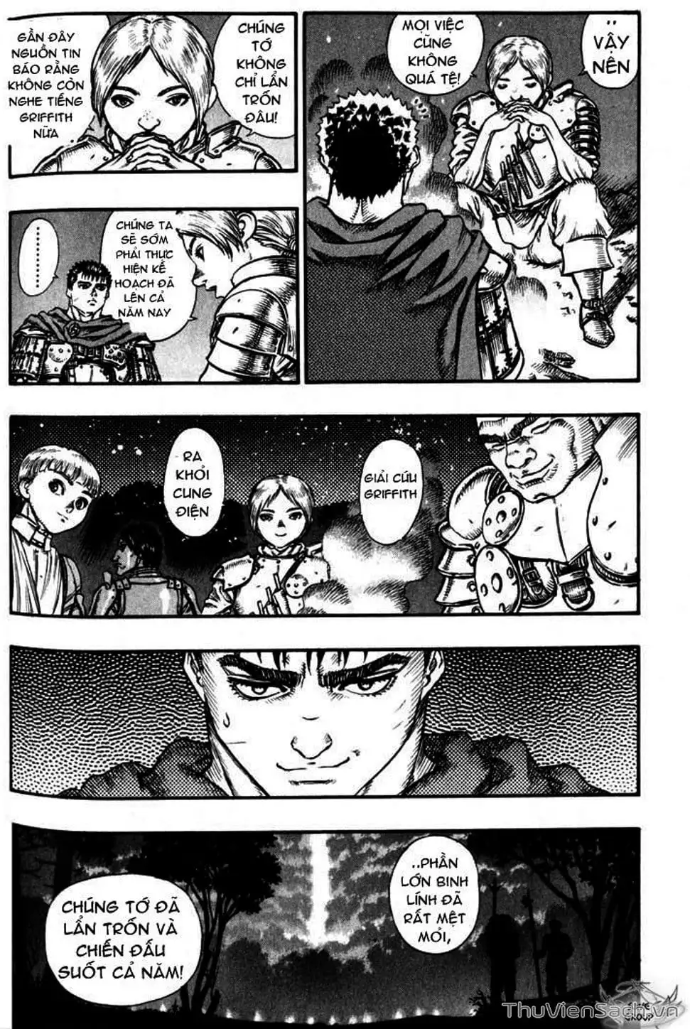 Truyện Tranh Kiếm Sĩ Đen - Berserk trang 9