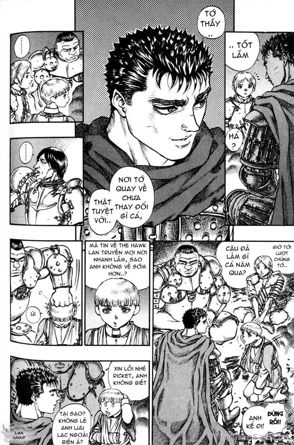 Truyện Tranh Kiếm Sĩ Đen - Berserk trang 9