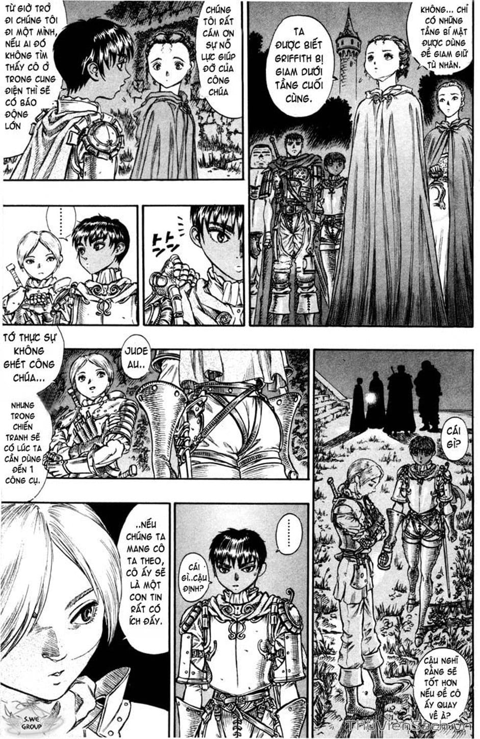 Truyện Tranh Kiếm Sĩ Đen - Berserk trang 9