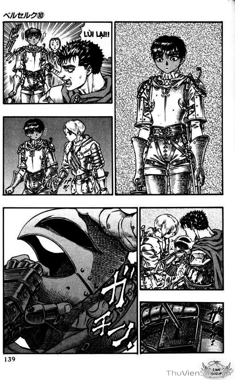 Truyện Tranh Kiếm Sĩ Đen - Berserk trang 9