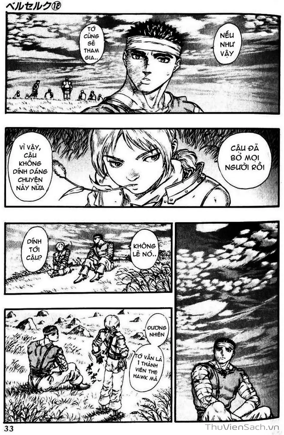 Truyện Tranh Kiếm Sĩ Đen - Berserk trang 9