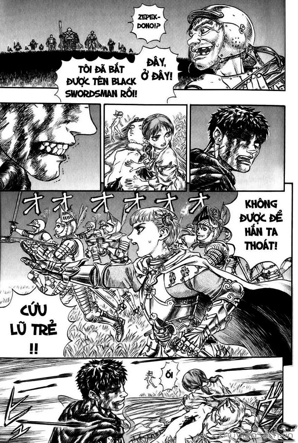 Truyện Tranh Kiếm Sĩ Đen - Berserk trang 9