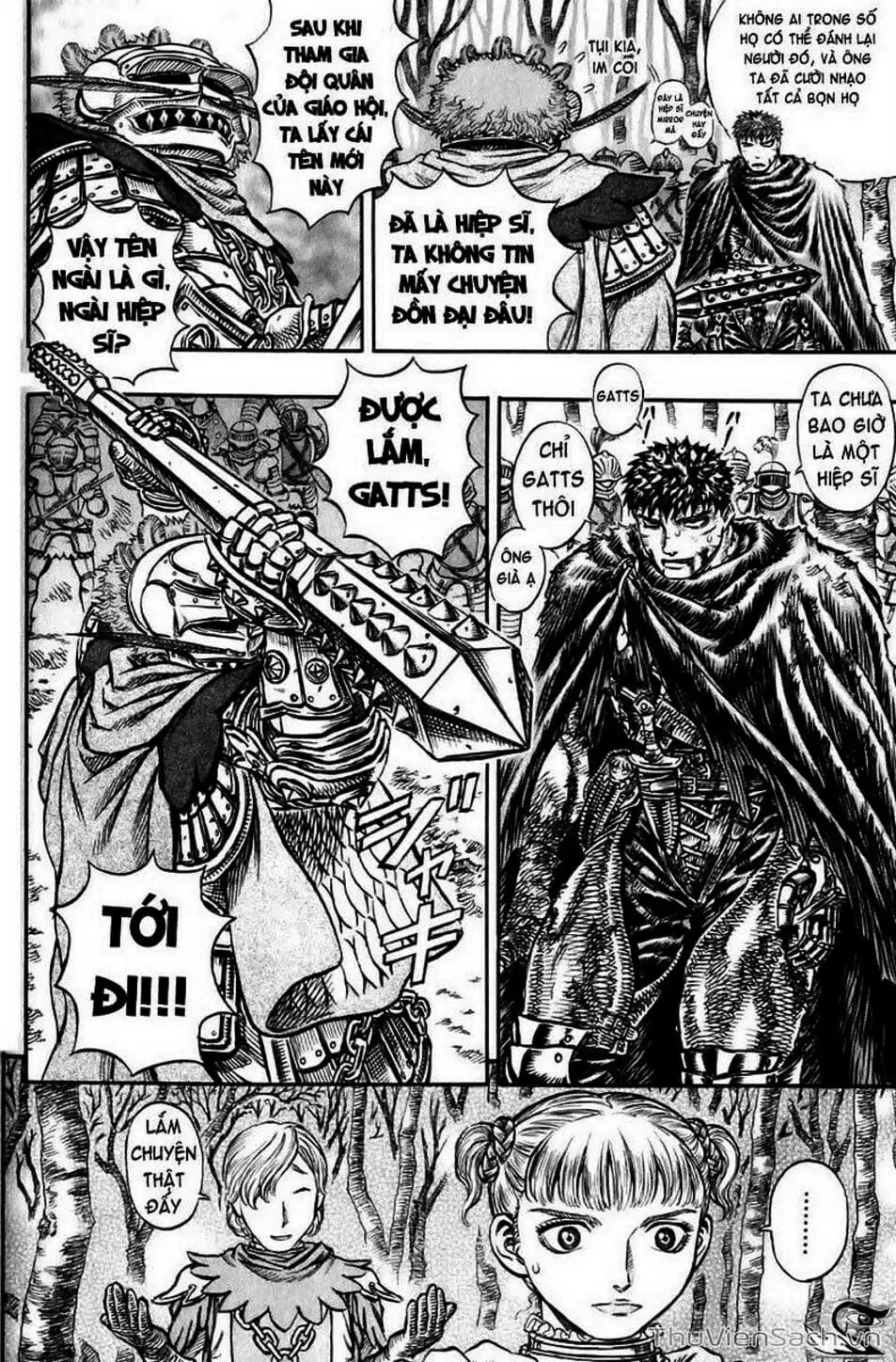 Truyện Tranh Kiếm Sĩ Đen - Berserk trang 9
