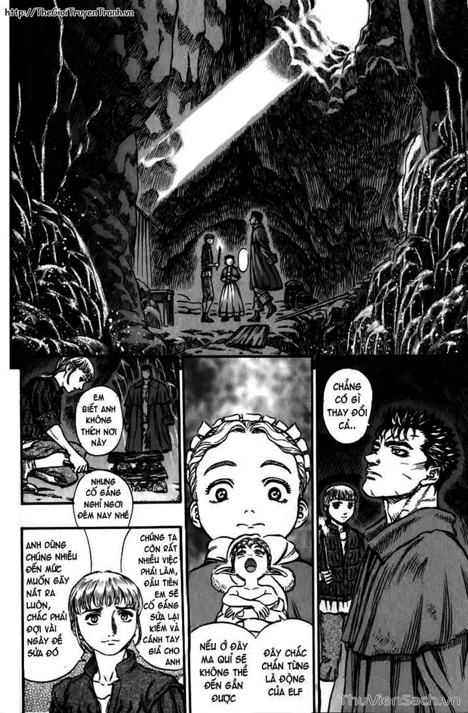 Truyện Tranh Kiếm Sĩ Đen - Berserk trang 9